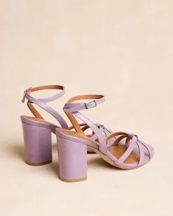Sandales-Polin et moi Sandales à lanières Bruna Lilas