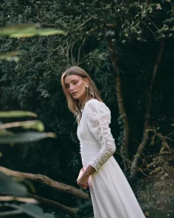 Mariée-Polin et moi Silvina Mariée Robe blanc