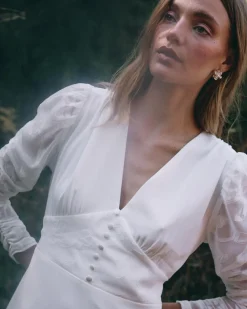 Mariée-Polin et moi Silvina Mariée Robe blanc