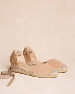 Espadrilles-Polin et moi Soléne Ribbon Espadrille BEIGE