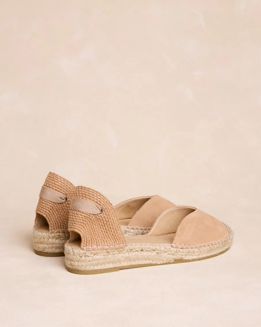 Espadrilles-Polin et moi Soléne Ribbon Espadrille BEIGE