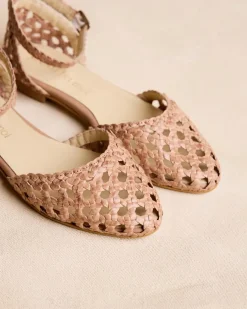 Tressé|Danseurs-Polin et moi Tali Tressé Ballerines beige