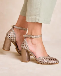 Talons Hauts|Tressé-Polin et moi Tressées Chaussure Linda Bronze