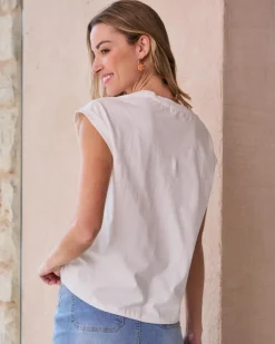 T-shirts Et Hauts-Polin et moi T-shirt brodé Floren Cru