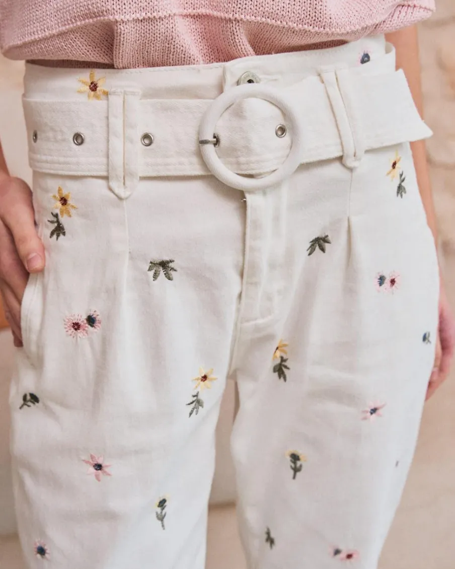 Pantalon-Polin et moi Vaquero Flores Zenia Cru