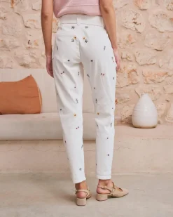 Pantalon-Polin et moi Vaquero Flores Zenia Cru