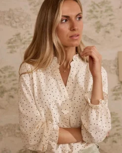 Maternité|Chemisiers Et Chemises-Polin et moi Zareth Hearts Blouse Cru