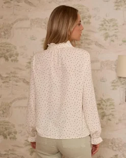 Maternité|Chemisiers Et Chemises-Polin et moi Zareth Hearts Blouse Cru